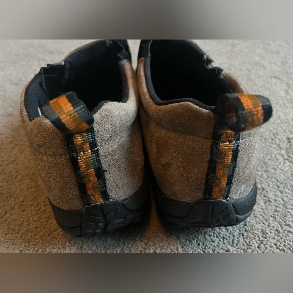 Merrell Jungle Moc Men’s size 9.5 Wide Tan (Gunsmoke) Slip-On Shoes - Picture 9 of 11